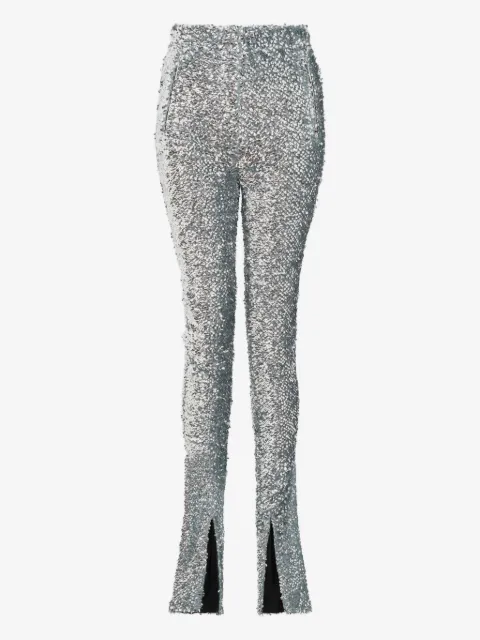 16Arlington pantalones bordados con lentejuelas