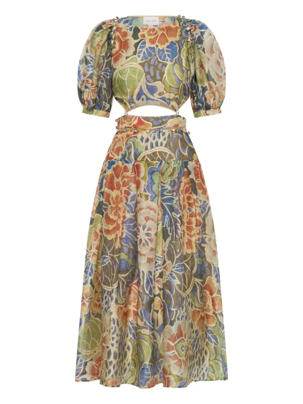 casablanca maxi dress Casablanca Draped Maxi Dress In Black