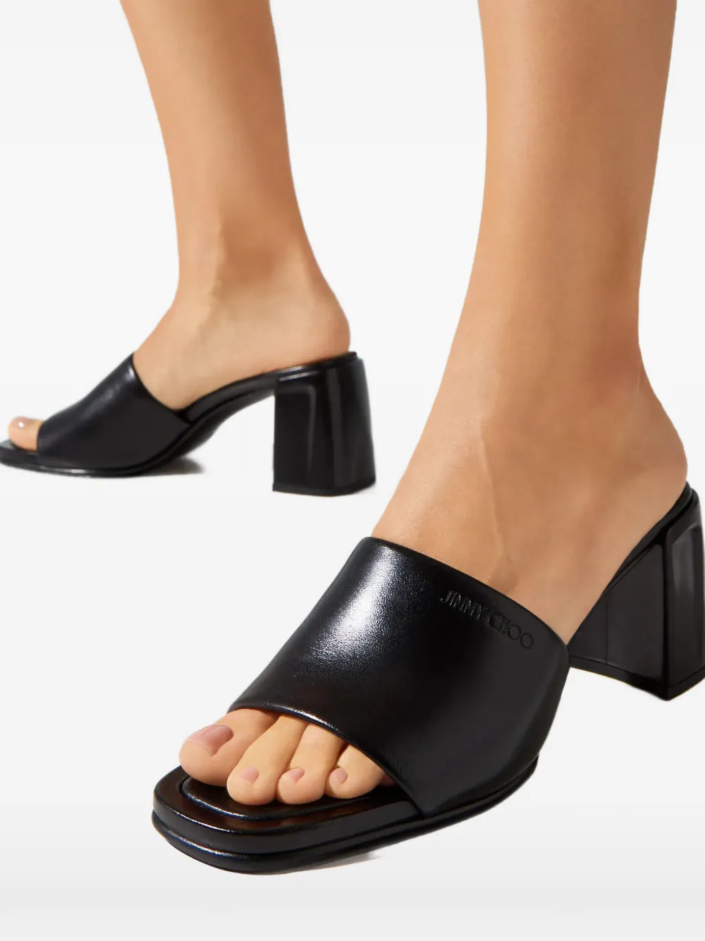 Jimmy Choo 70 mm Lena sandalen Zwart