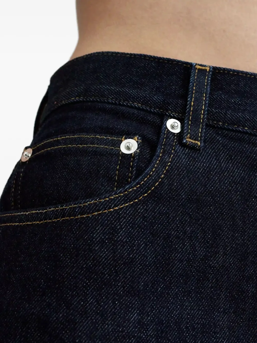 Loulou De Saison Wular Five-pocket Jeans In Blue