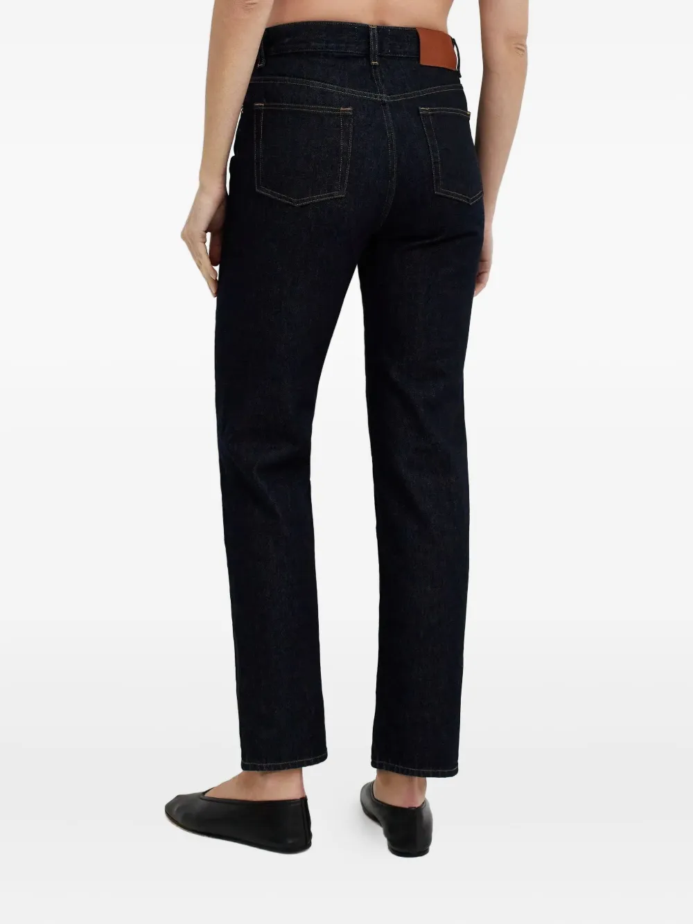 Loulou De Saison Wular Five-pocket Jeans In Blue
