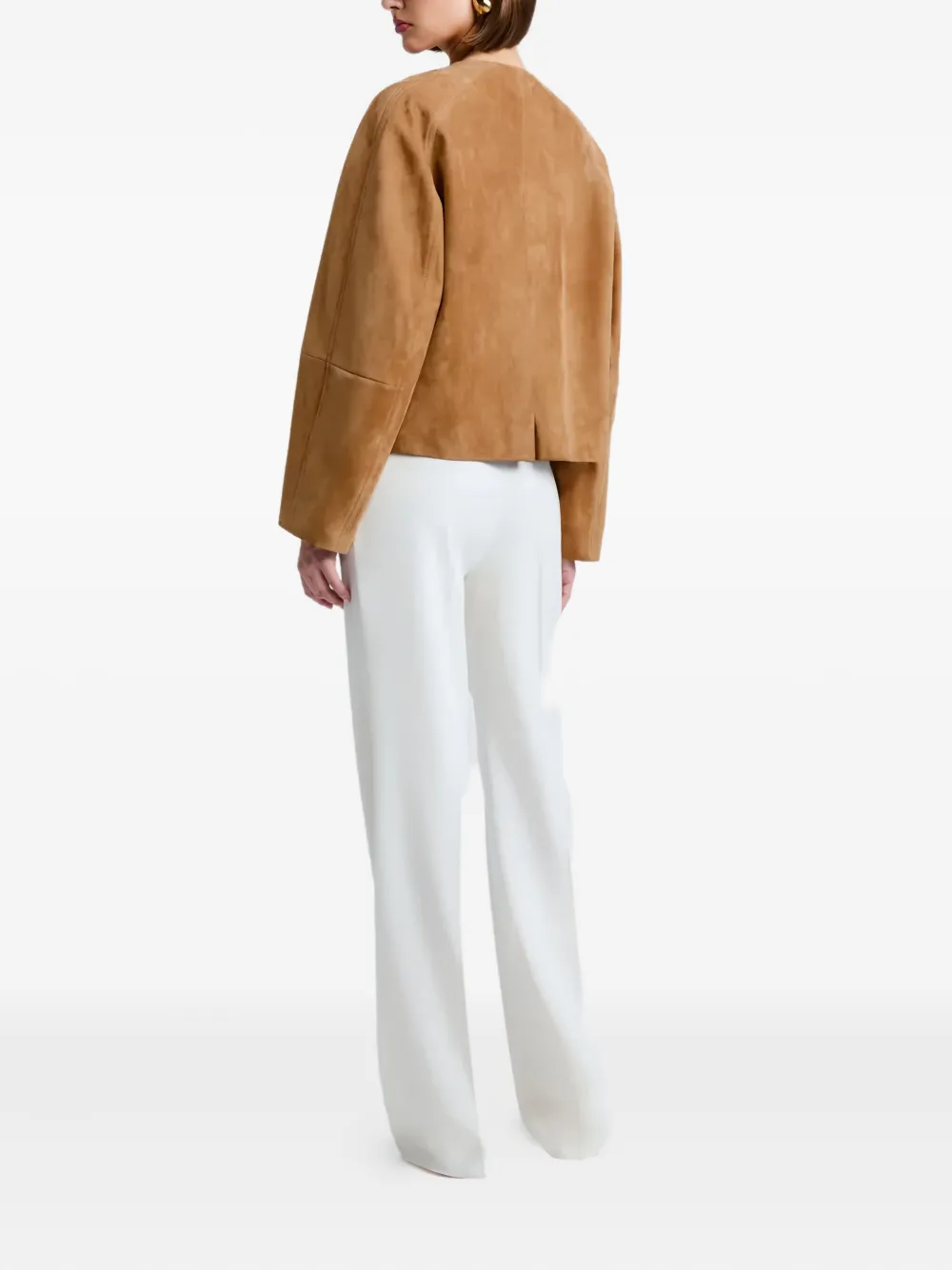 Nour Hammour Mira Jacket In Brown