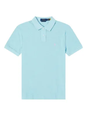 Polo Ralph Lauren embroidered-logo Polo Shirt | Blue | FARFETCH