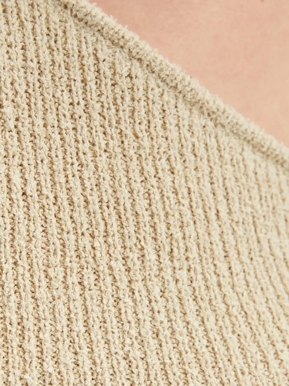 Aya Muse Dara ssymmetrische maxi-jurk Beige