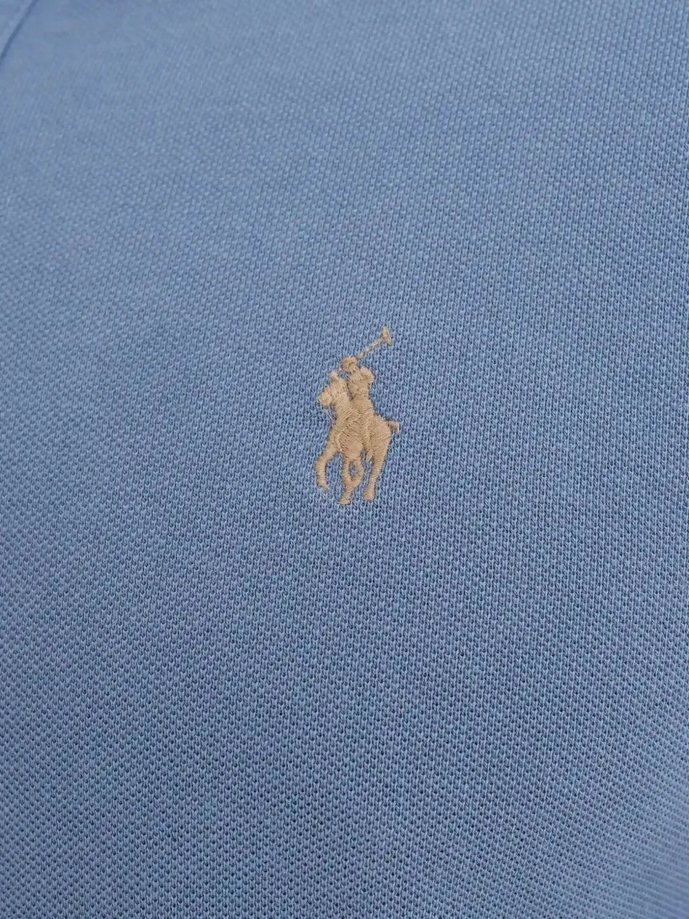 Polo Ralph Lauren Poloshirt met borduurwerk Blauw