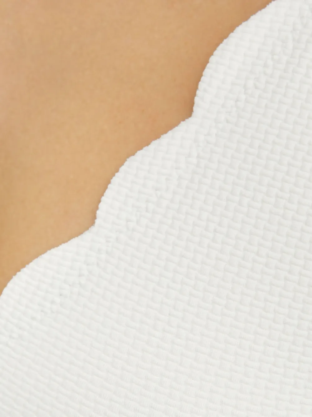 Marysia Charleston badpak met gewelfde V-hals Wit