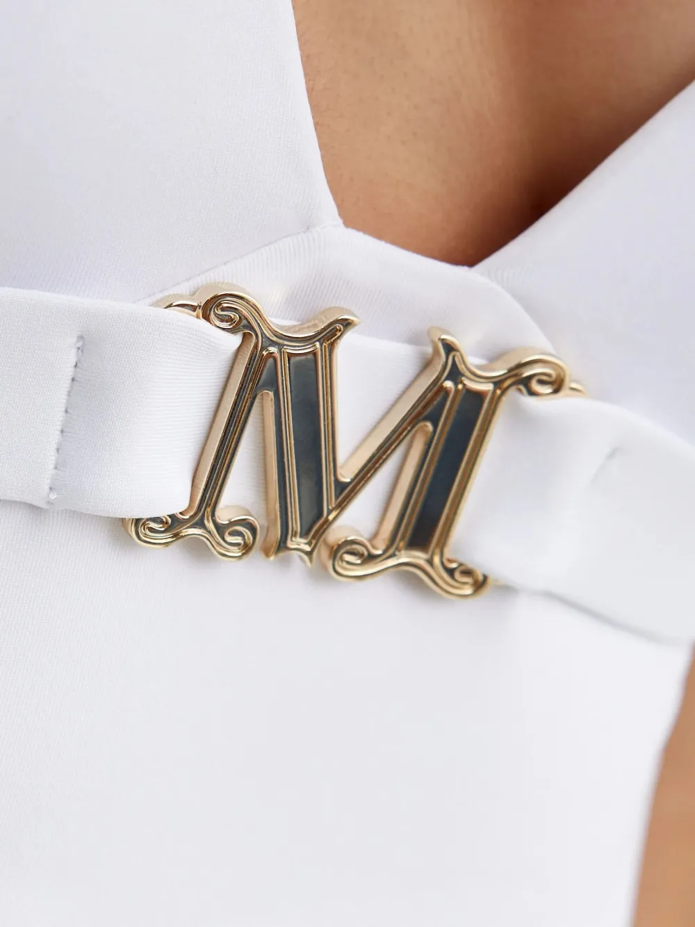 Max Mara Celine monogram-belt swimsuit | One-Pieces | Image 2