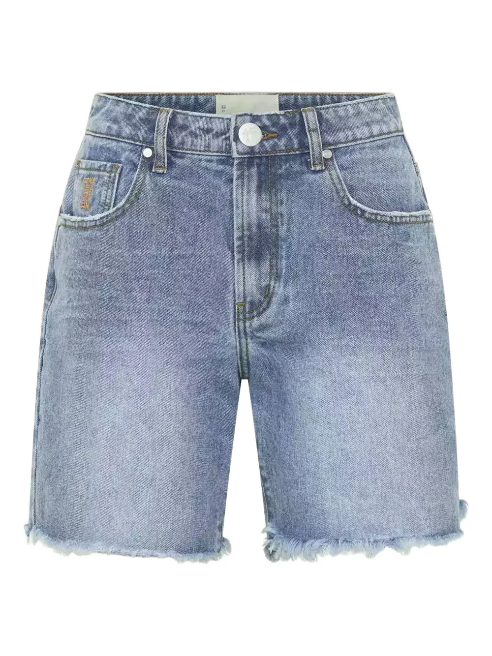 One Teaspoon frayed distressed denim shorts - ブルー One Teaspoon frayed distressed denim shorts - ブルー
