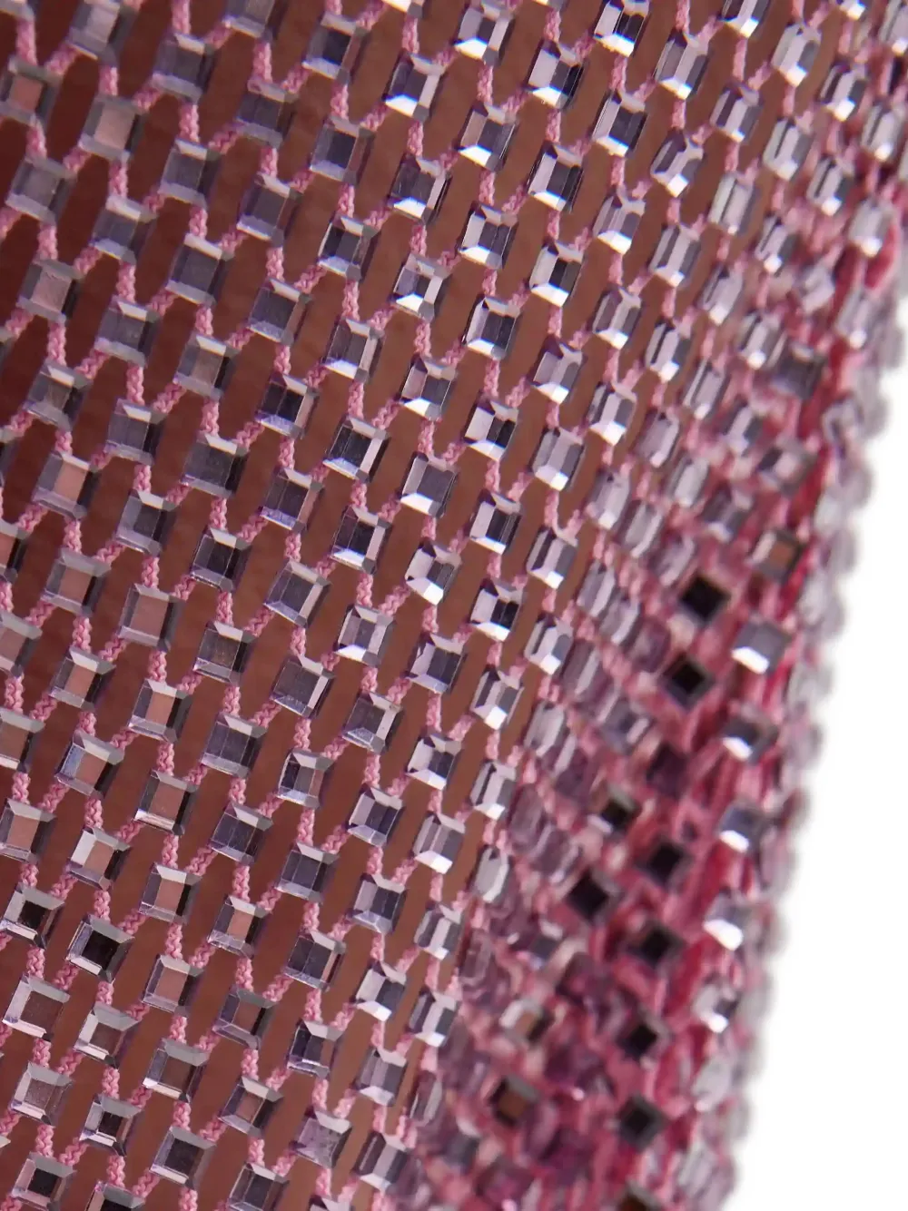 Santa Brands Maxi-rok verfraaid met stras Roze