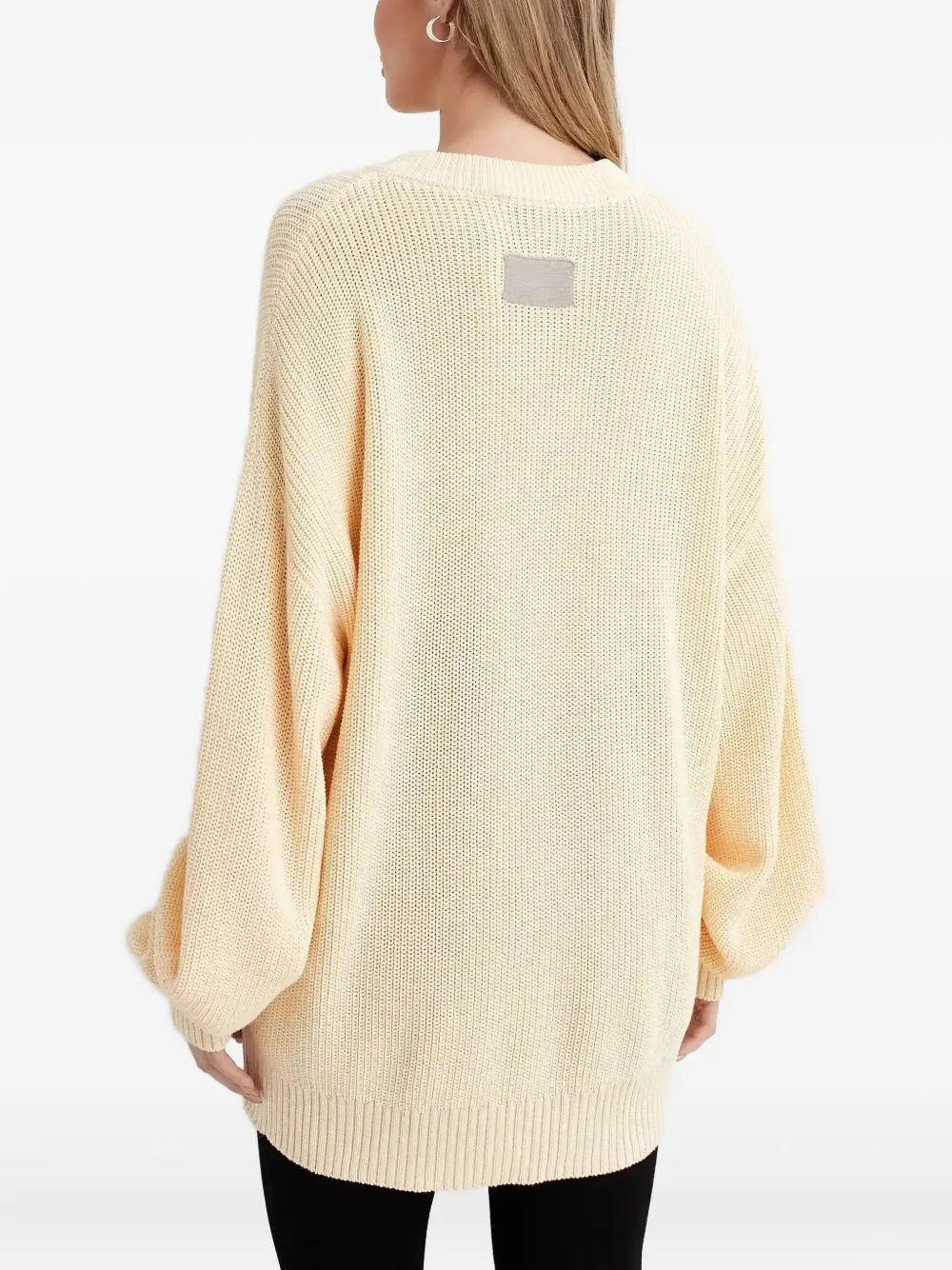 Aya Muse Sweater met ronde hals Beige
