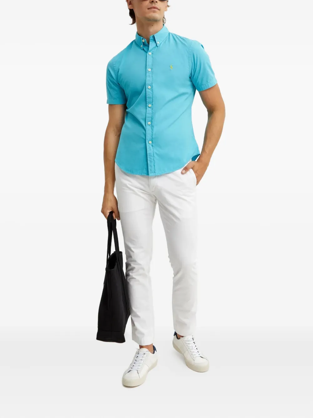 Polo Ralph Lauren Polo Pony short-sleeve shirt - Blauw