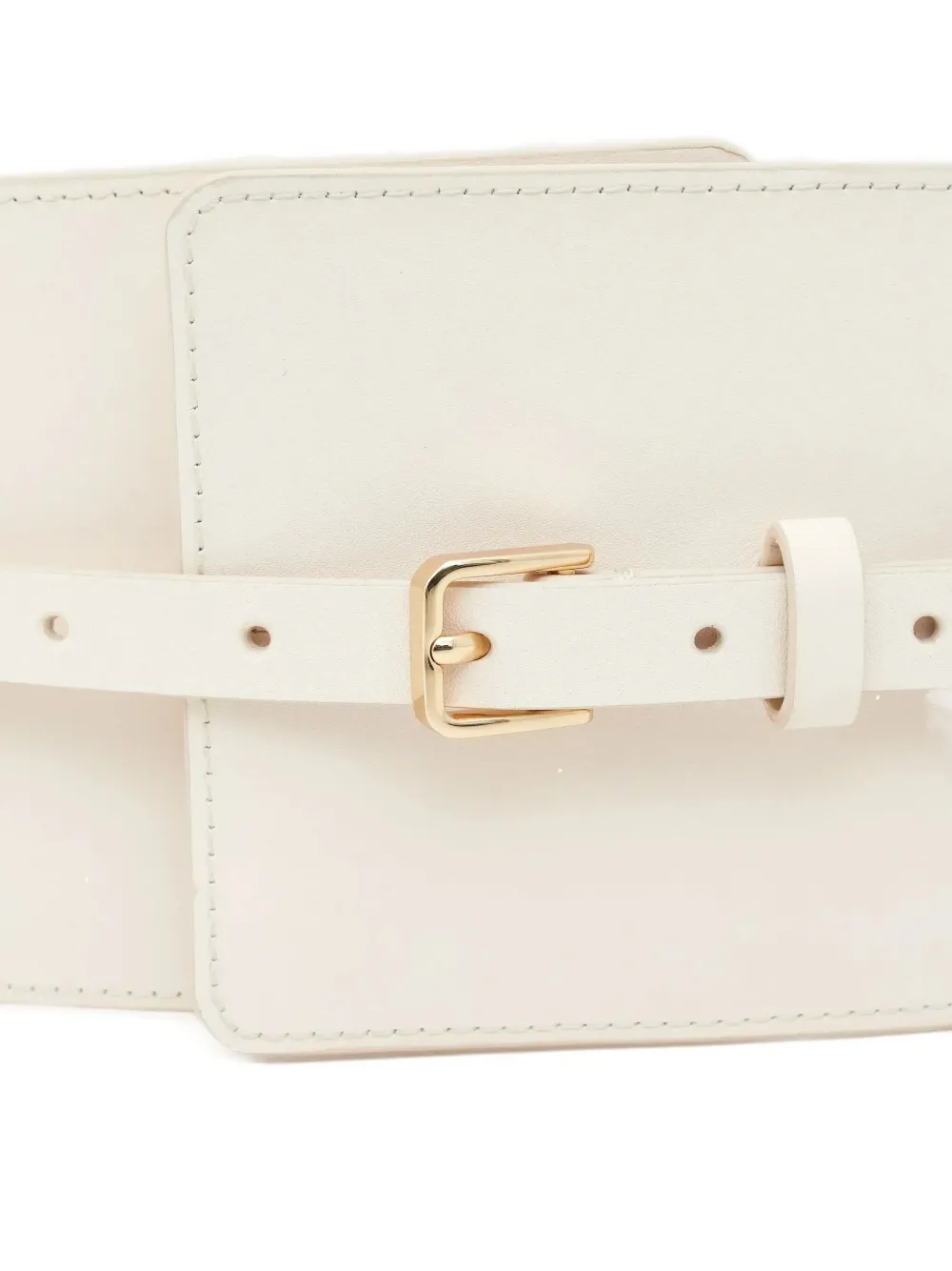 ZIMMERMANN Leren riem Beige