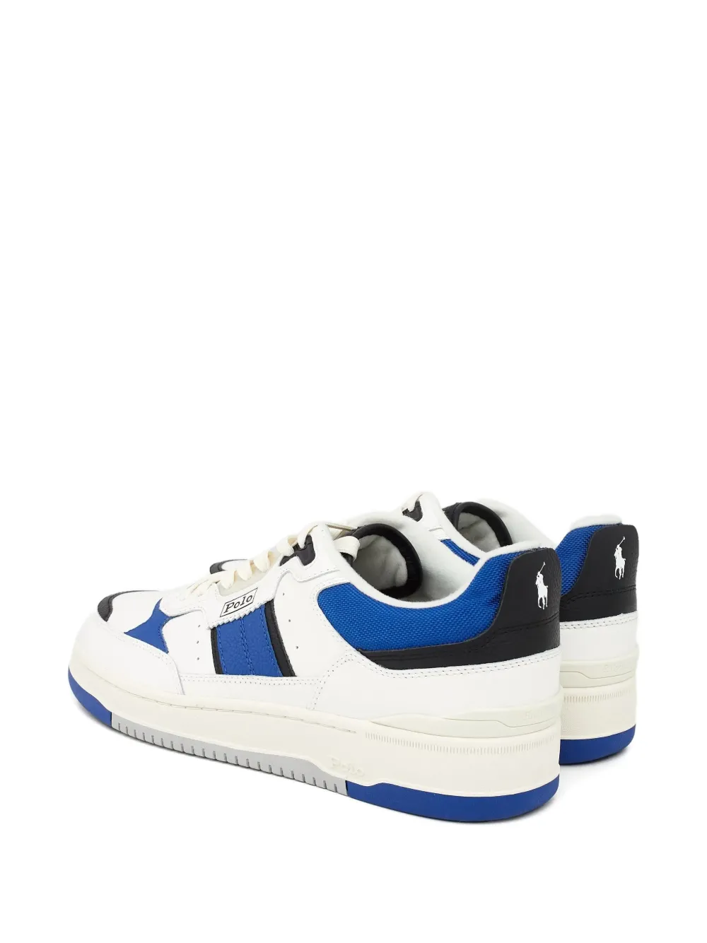 Polo Ralph Lauren Embossed Masters Sport Sneakers In Multi