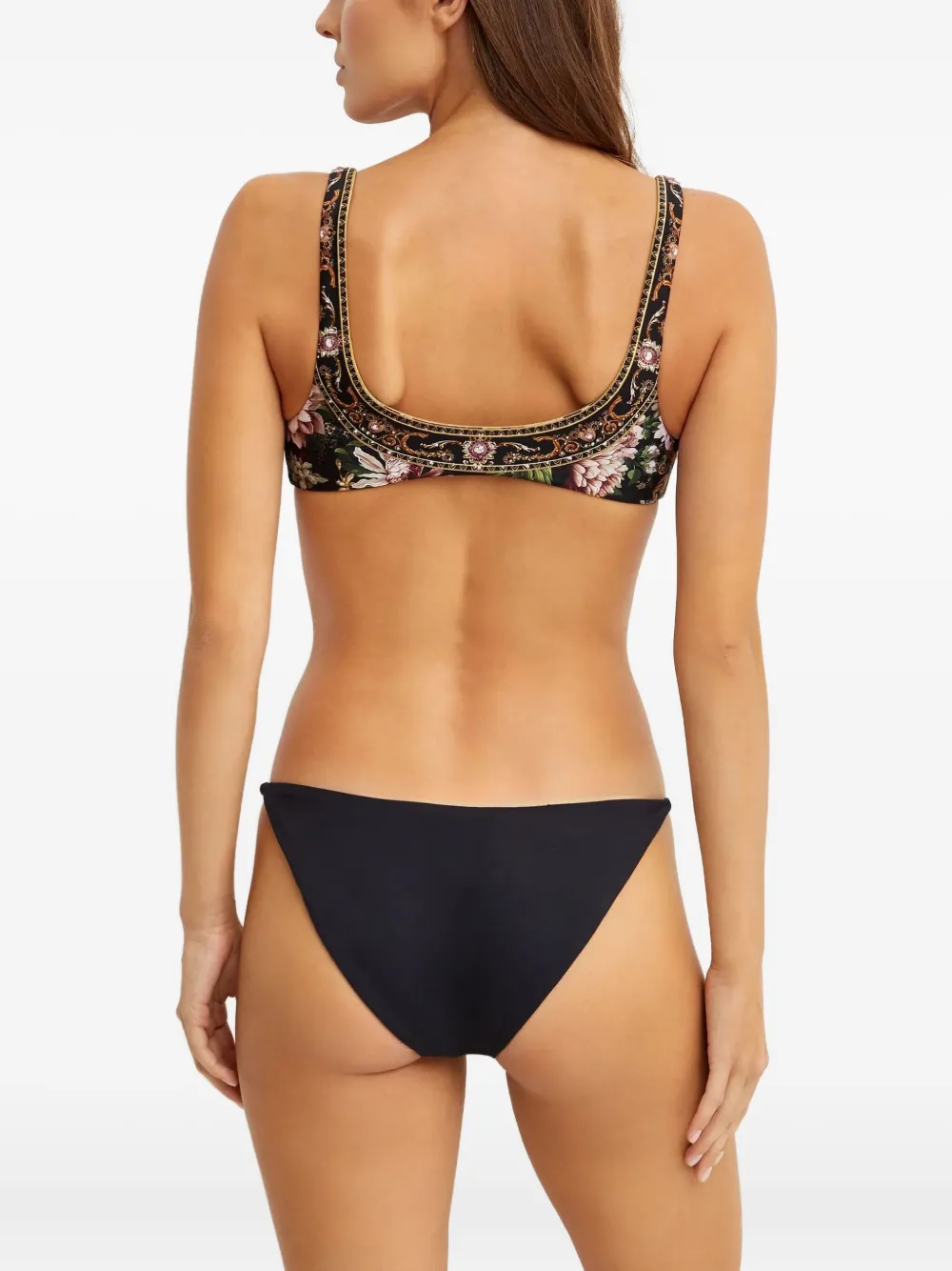 Camilla Dynasty Daze bikinitop Zwart