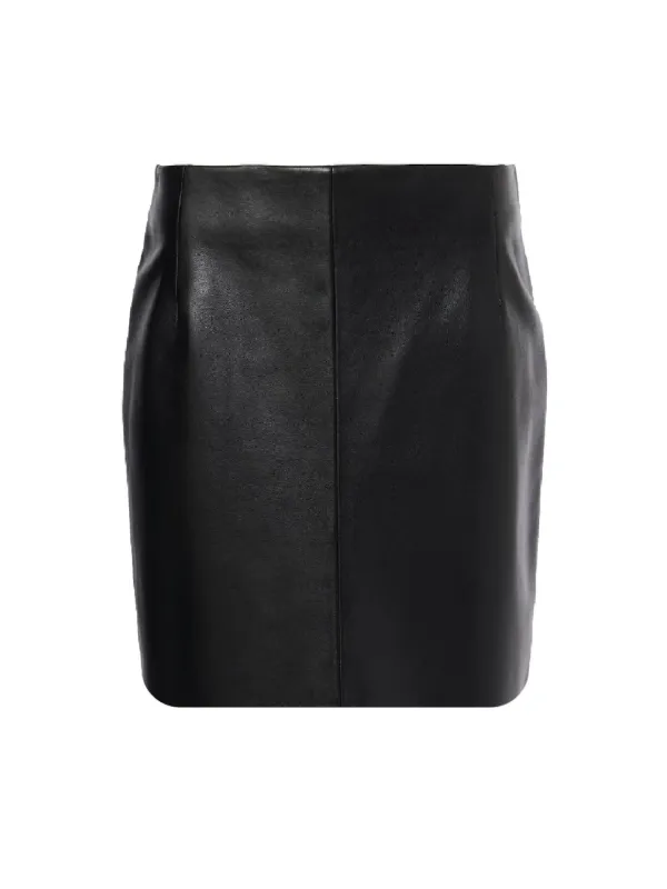 Nour Hammour Mini Remi Skirt in Black