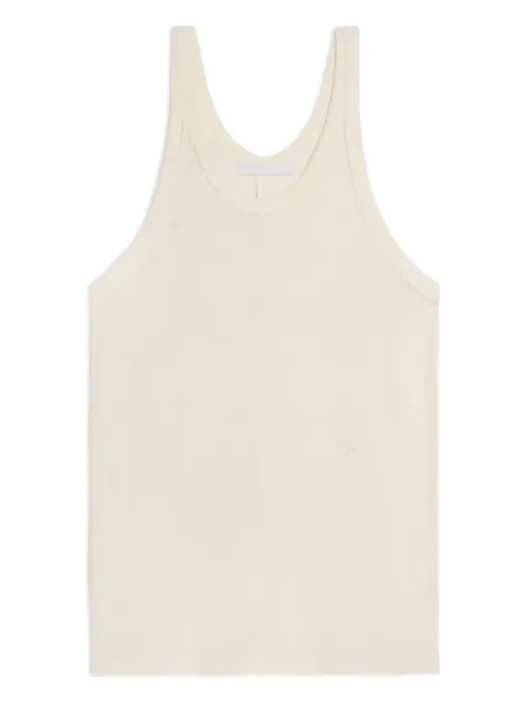 Helmut Lang top con logo bordado