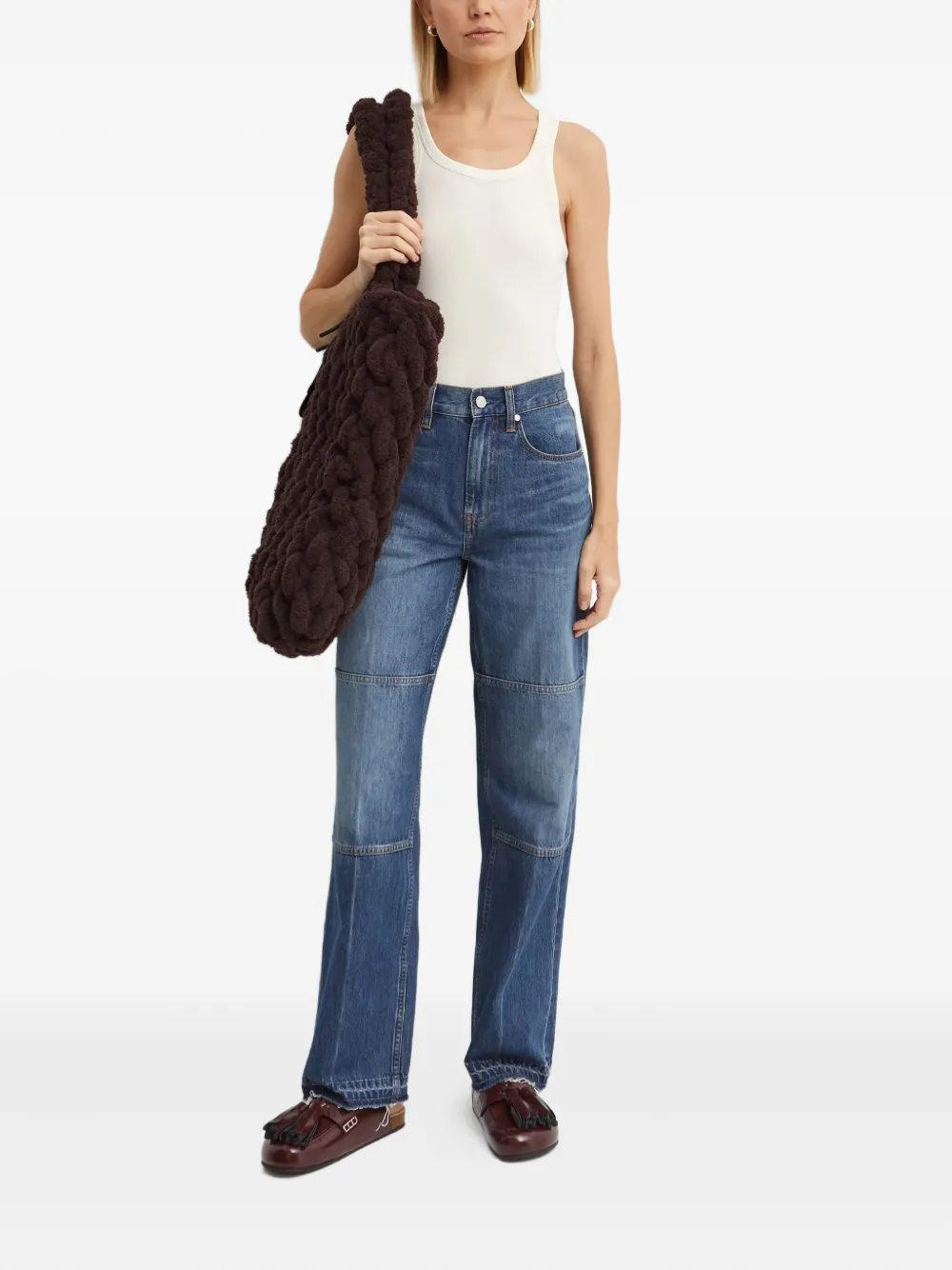 Helmut Lang logo embroidered top | Vests & Tank Tops | Image 2