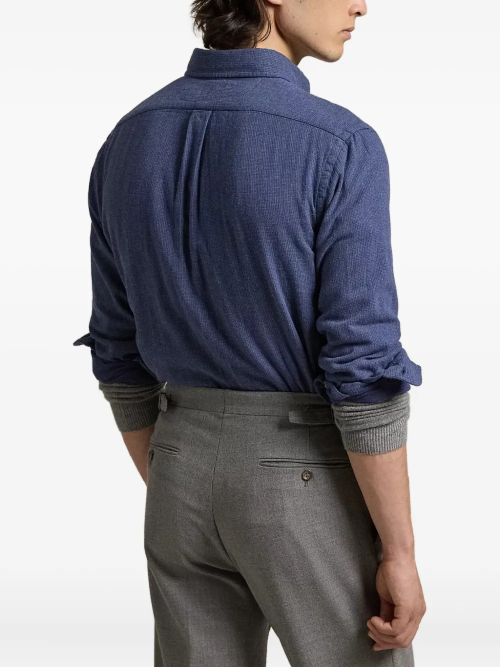 Polo Ralph Lauren Polo Pony overhemd met knopen Blauw