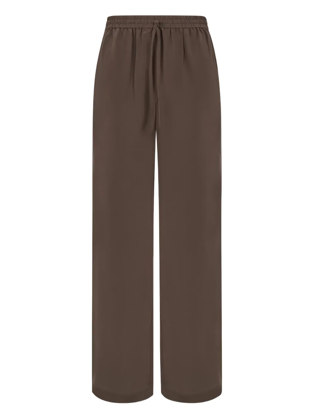 P.a.r.o.s.h Elasticated Trousers In Brown