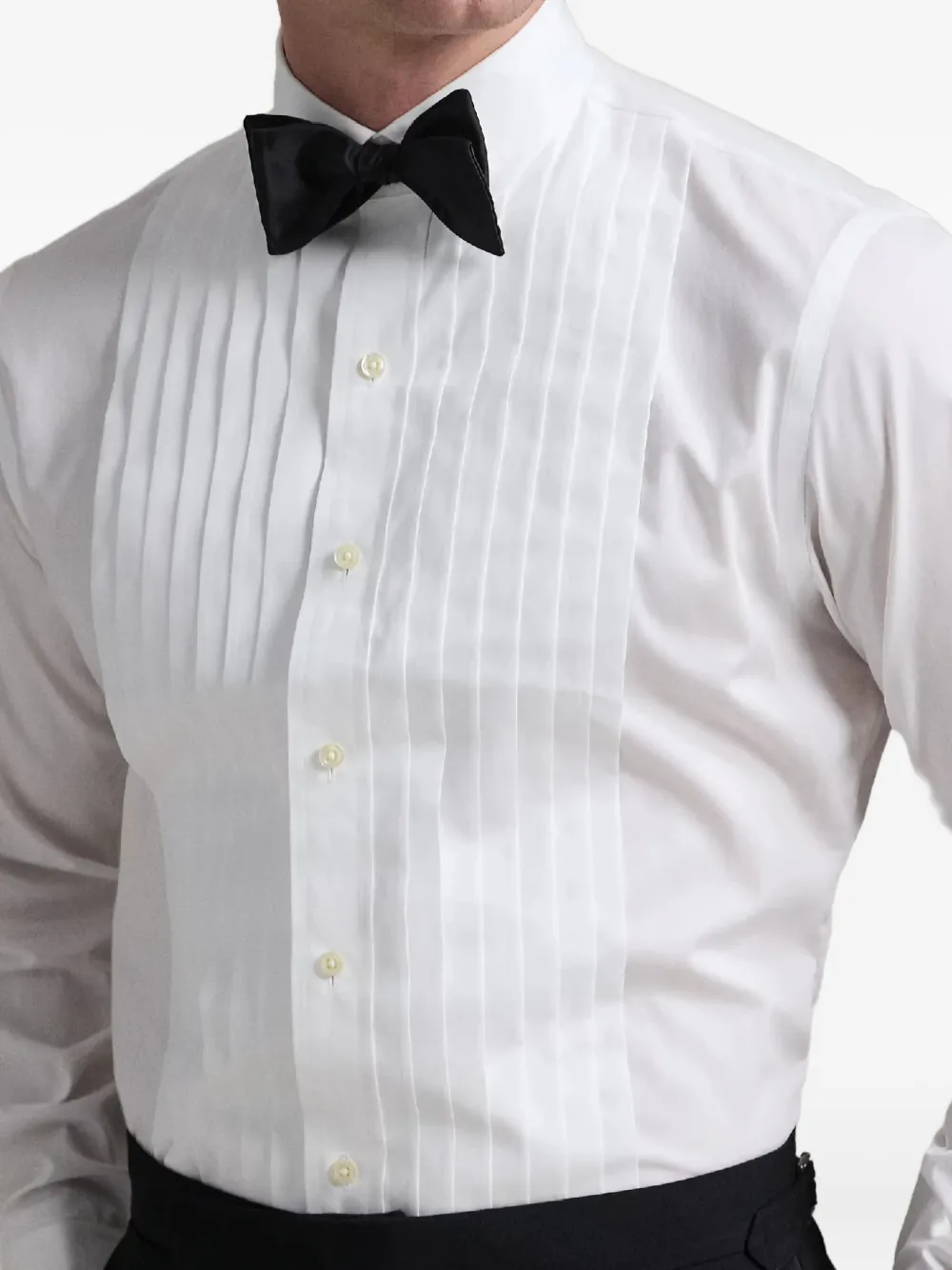 Polo Ralph Lauren Geplooide Overhemd Wit