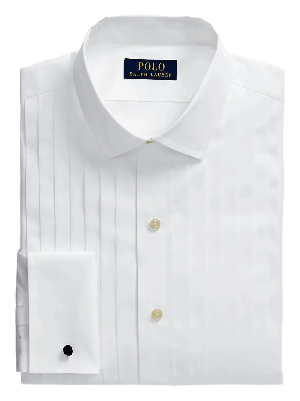 Polo Ralph Lauren プリーツ シャツ - ホワイト Polo Ralph Lauren プリーツ シャツ - ホワイト