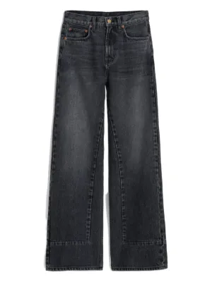 Balenciaga ハイウエスト ブーツカットジーンズ | ブルー | FARFETCH JP