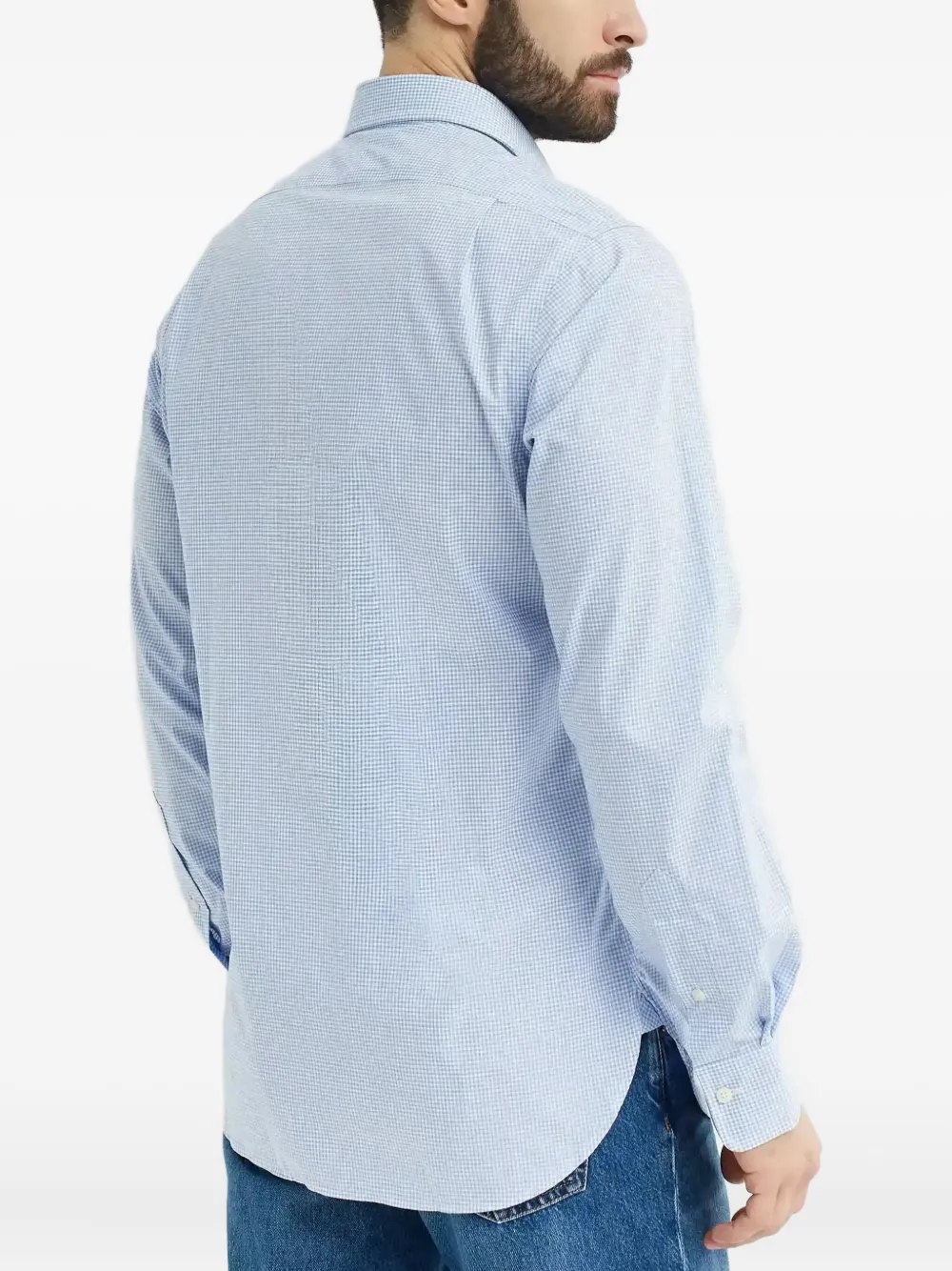 Polo Ralph Lauren Geruit overhemd Blauw