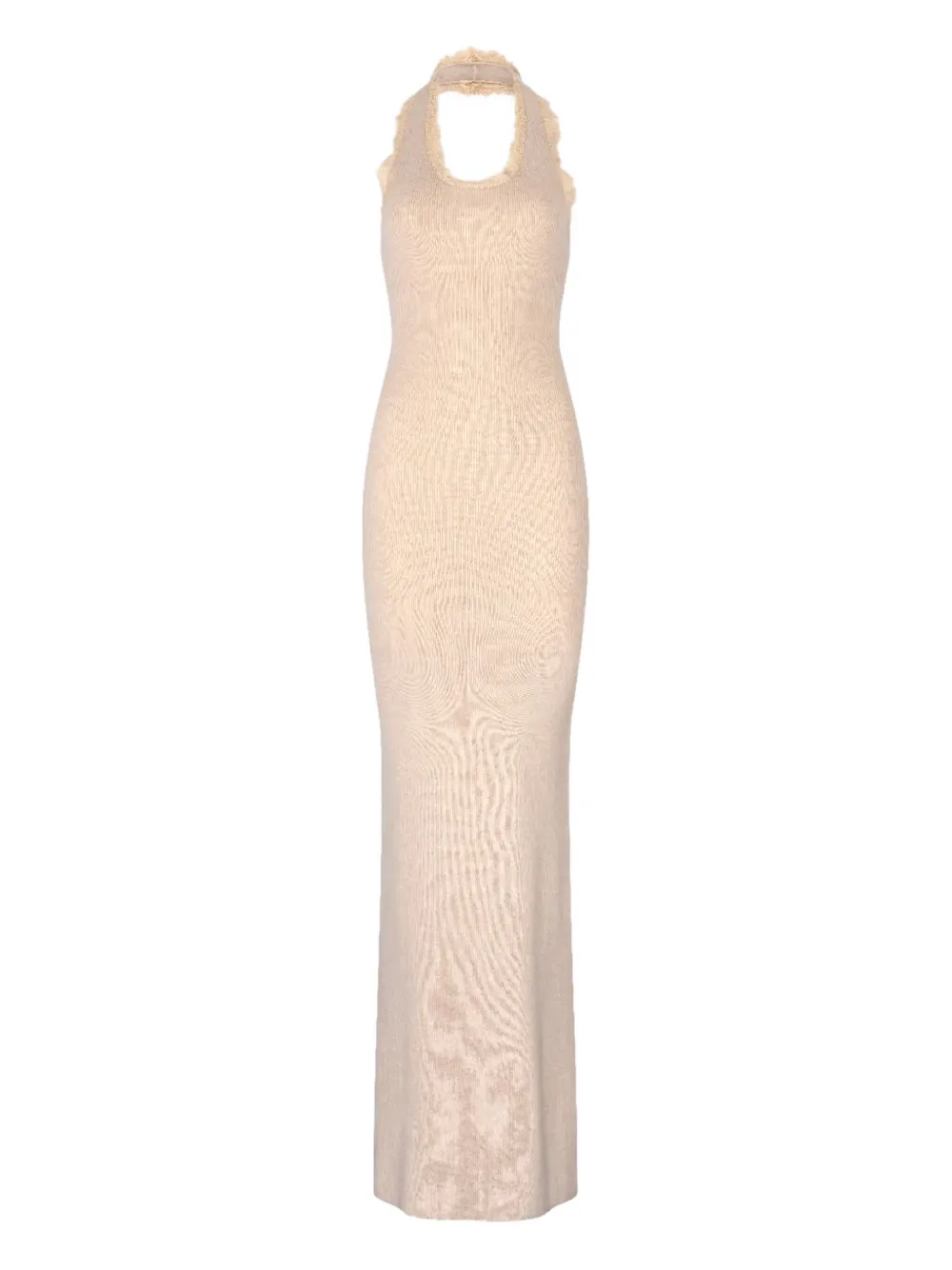 Aya Muse Cora halterneck dress - Toni neutri