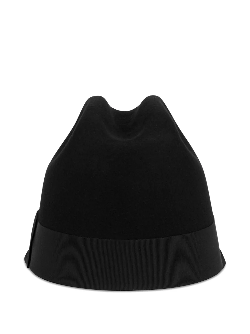 Moschino Wool Cap In Black