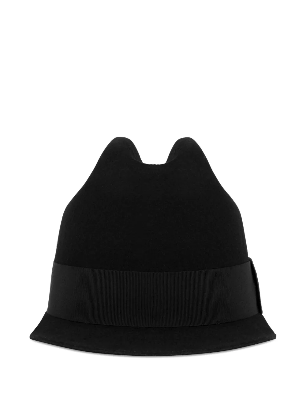 Moschino Wool Cap In Black