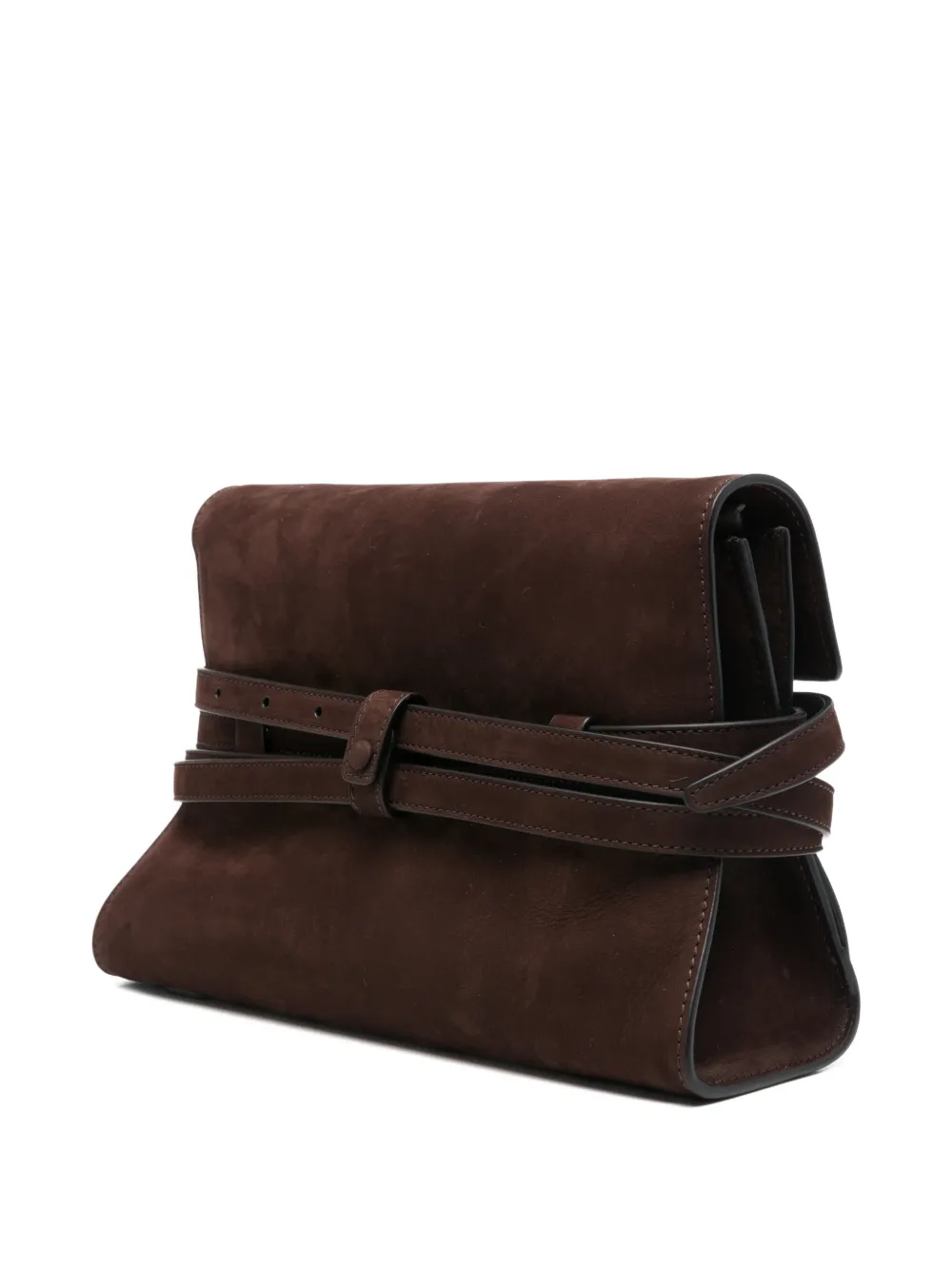 Moschino Crossbodytas met gesp Bruin