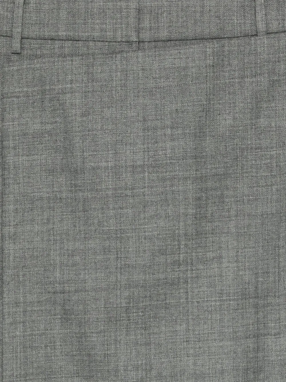 Tibi Back-slit Midi Skirt In Gray