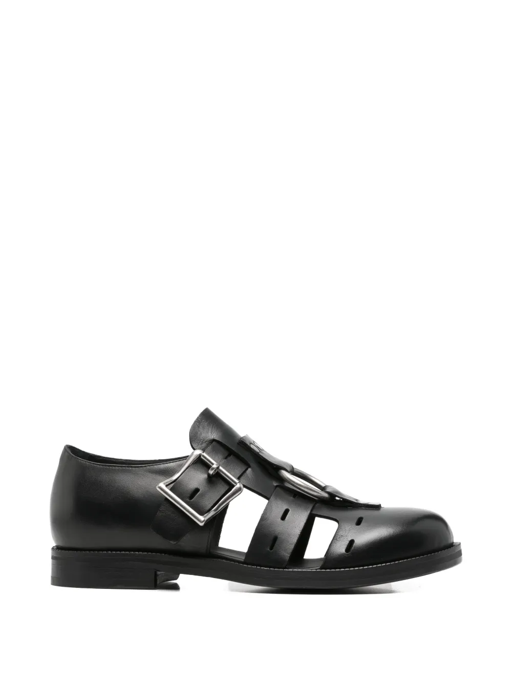 Martine Rose Bondage belt sandals - Nero