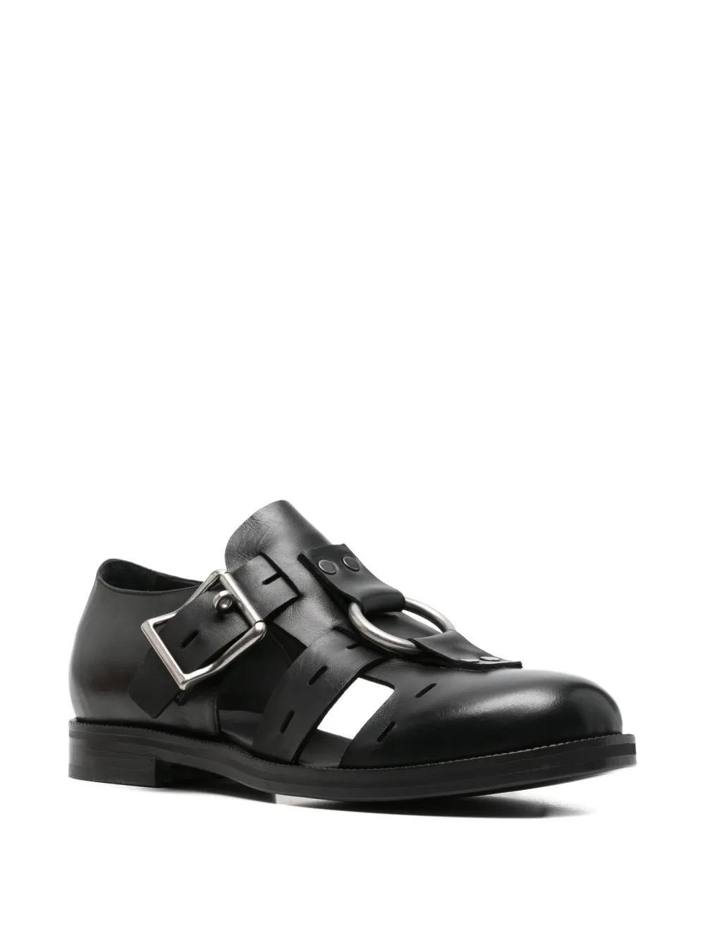 Martine Rose Bondage Belt sandalen Zwart