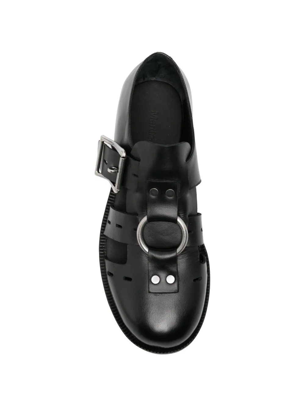 Martine Rose Bondage Belt sandalen Zwart