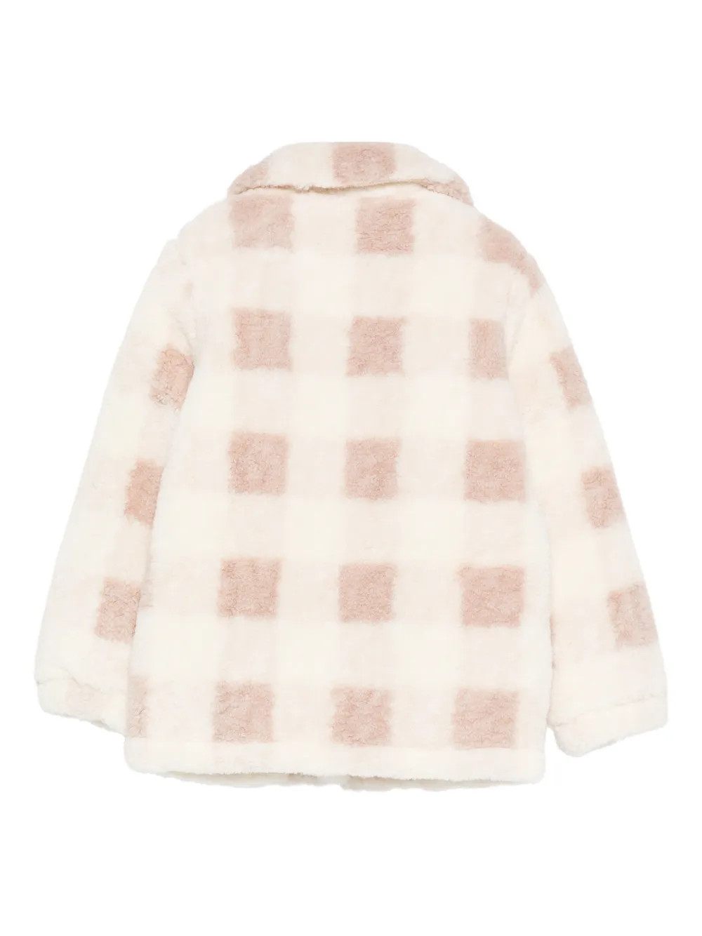 guess kids check-pattern pocket jacket | Girls Bomber Jackets | Image 2