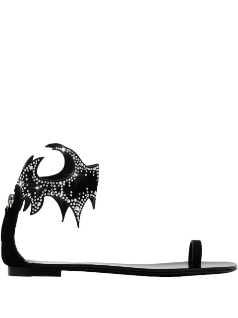 Alexandre Vauthier Betsy crystal-embellished sandals