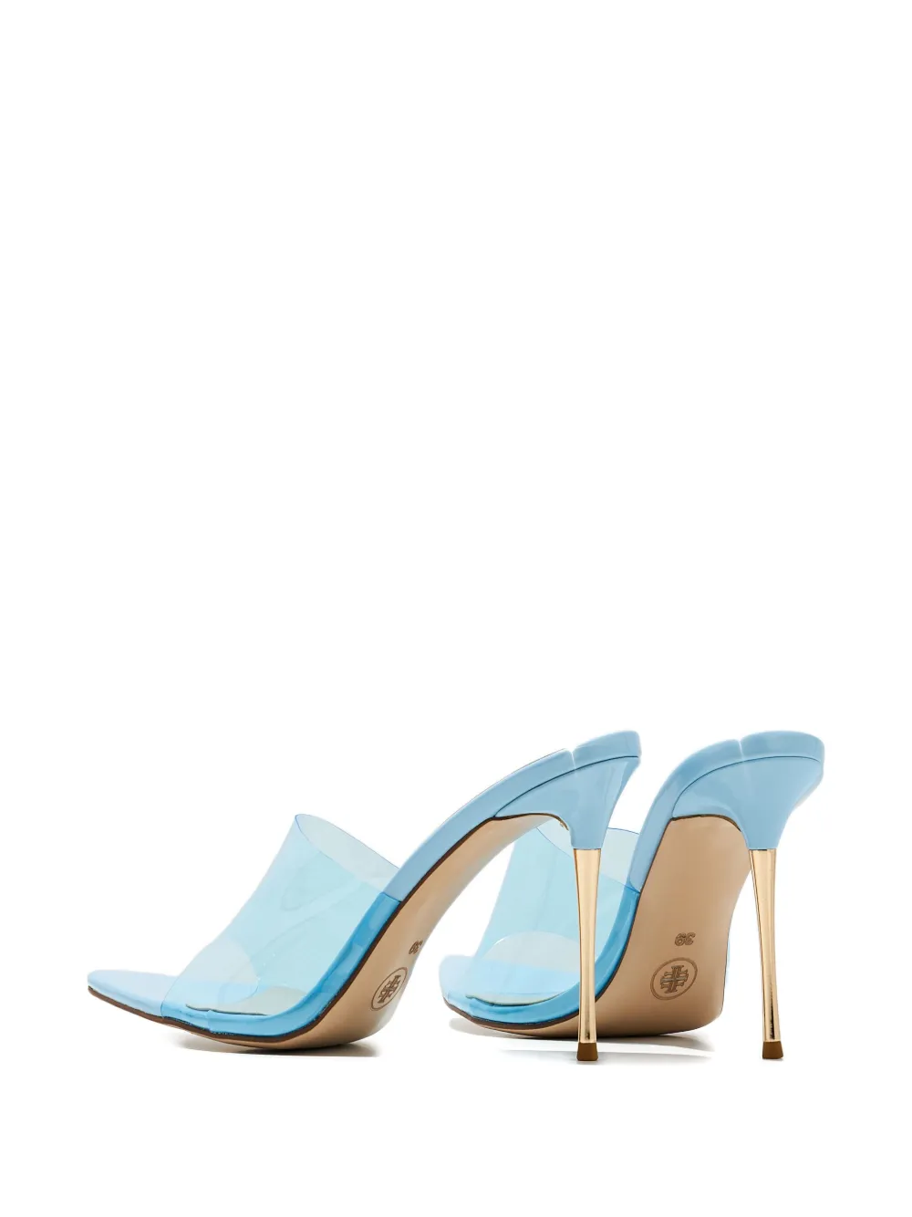 Femme La 110mm Gigi pointed sandals Blauw