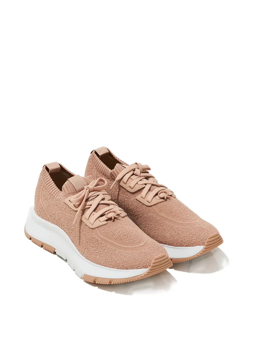 Gianvito Rossi textured sneakers - Beige