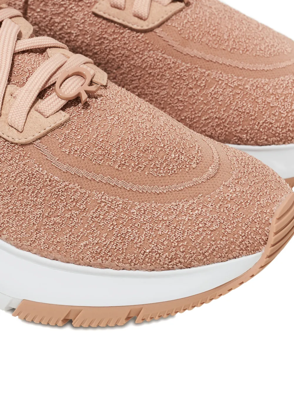 Gianvito Rossi textured sneakers Beige