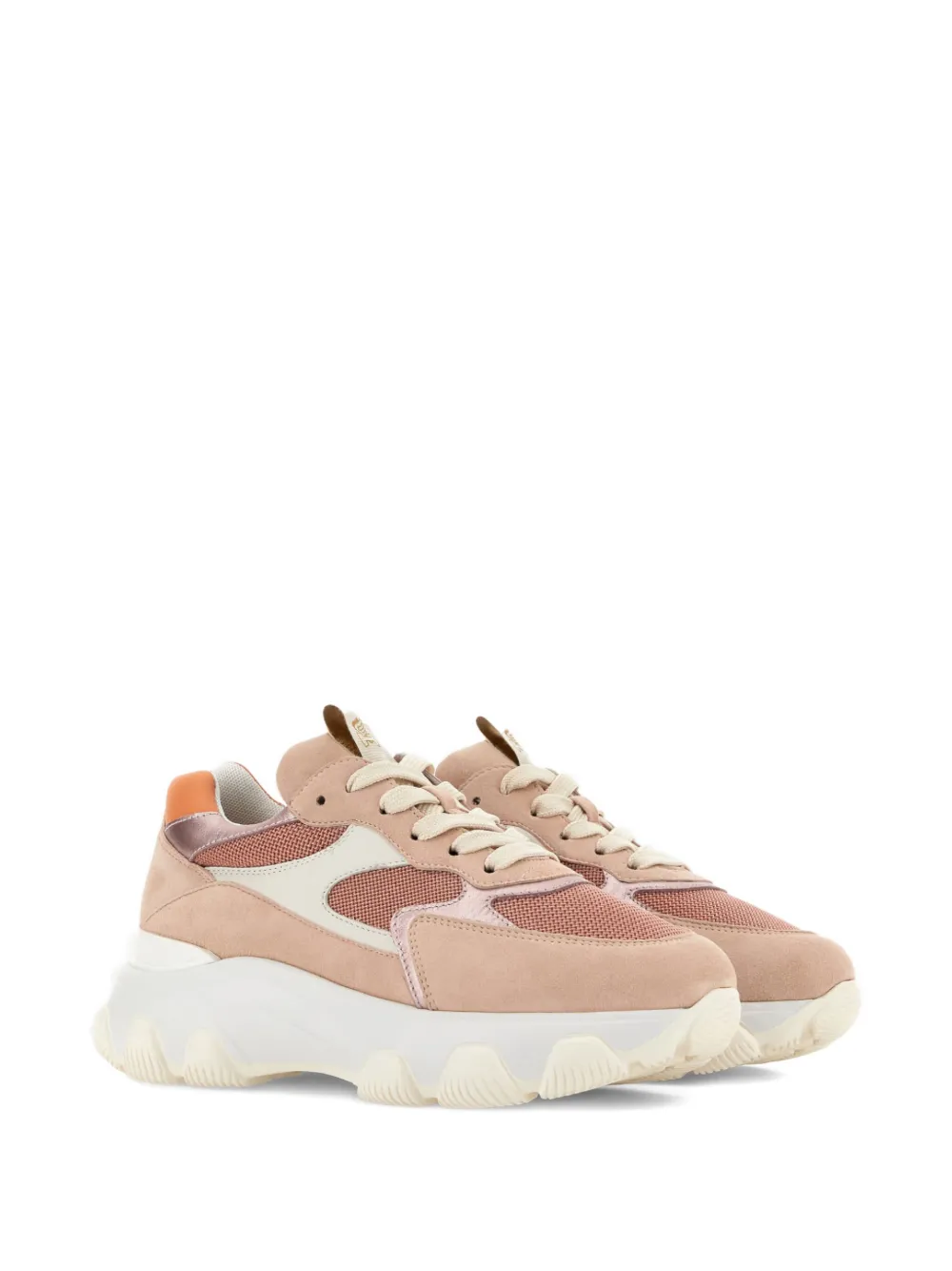 Hogan Hyperactive Lace-up Sneakers In Pink