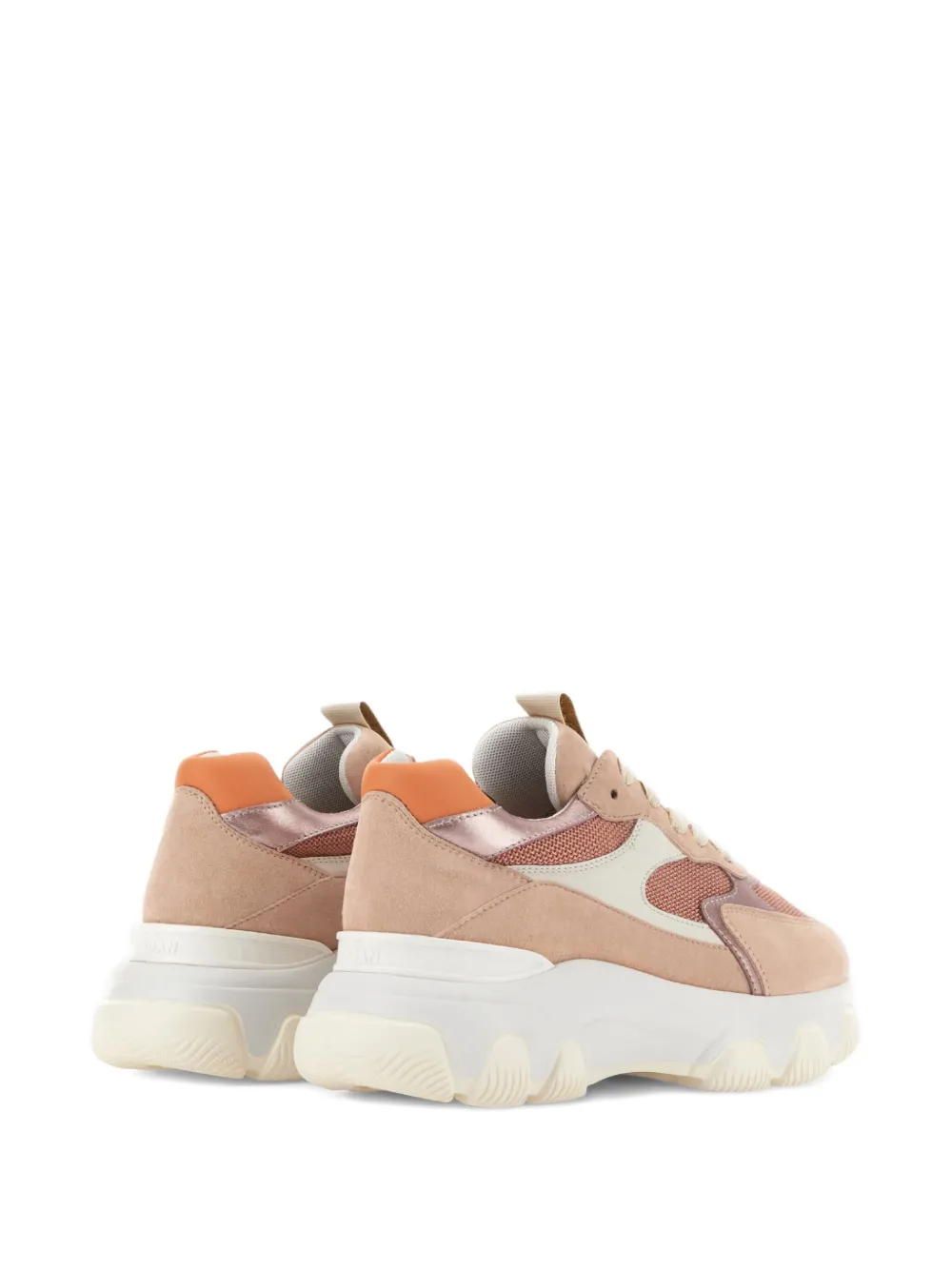 Hogan Hyperactive Lace-up Sneakers In Pink
