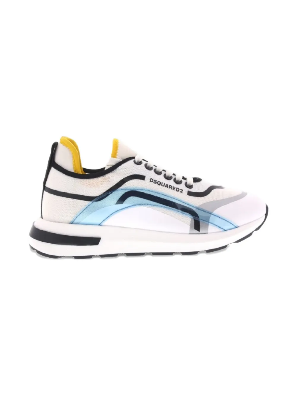 DSQUARED2 KIDS Sneakers met vlakken - Wit