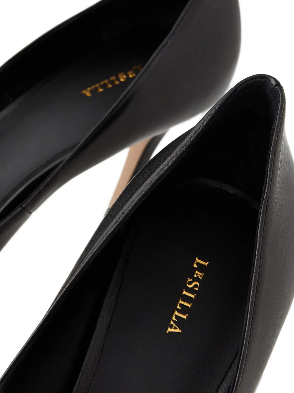 Le Silla 90 mm Eva pumps met puntige neus Zwart