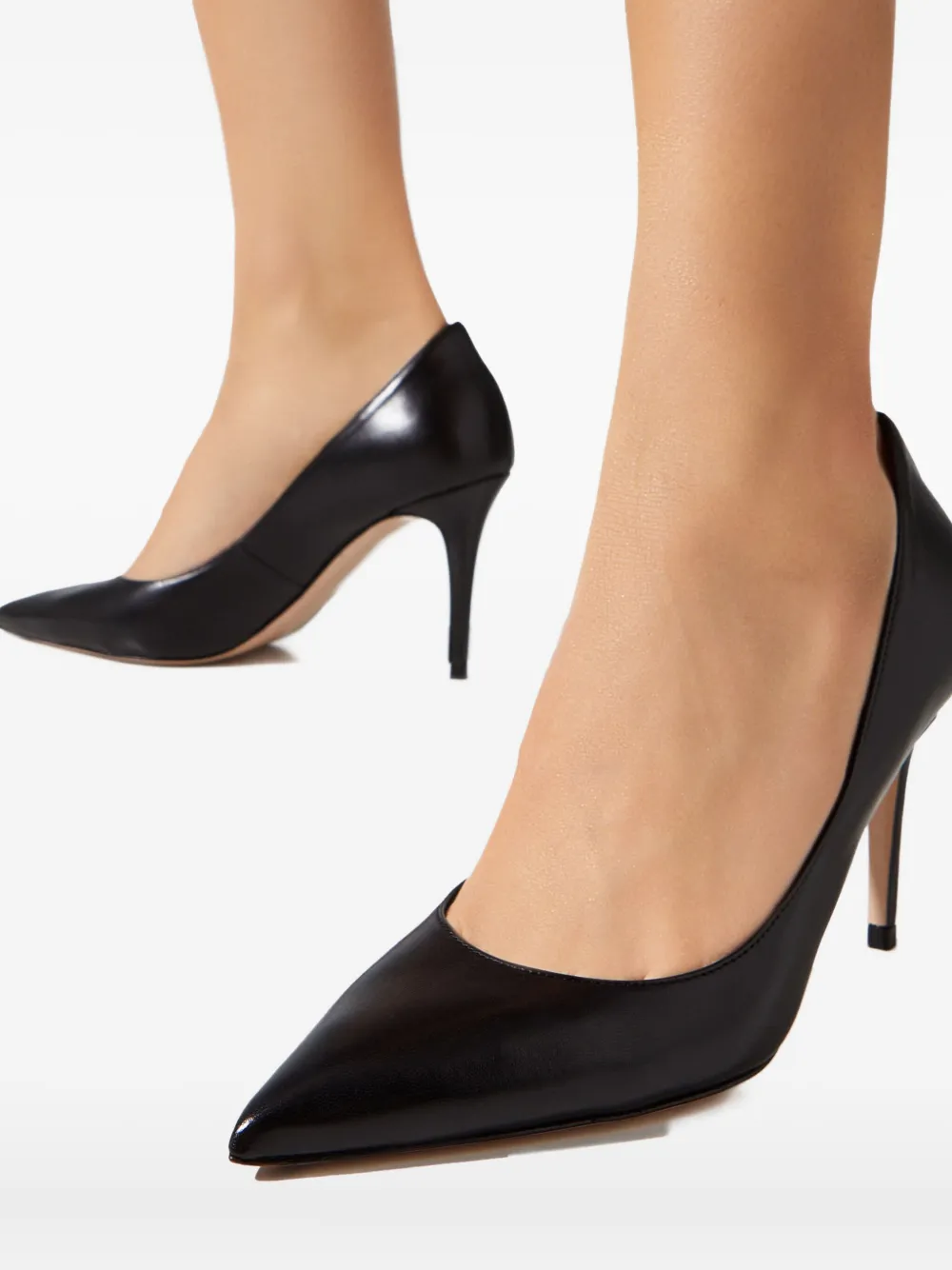Le Silla 90 mm Eva pumps met puntige neus Zwart