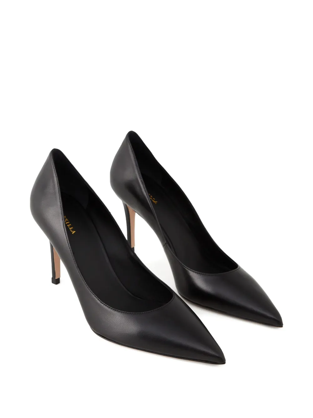 Le Silla 90 mm Eva pumps met puntige neus Zwart