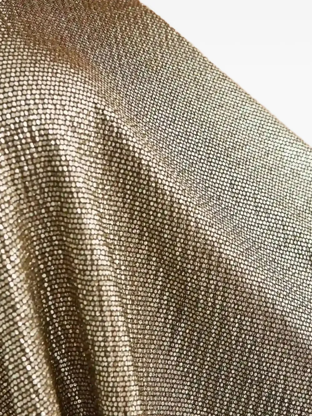 Lauren Ralph Lauren Maxi-jurk met metallic-effect en ruches Goud