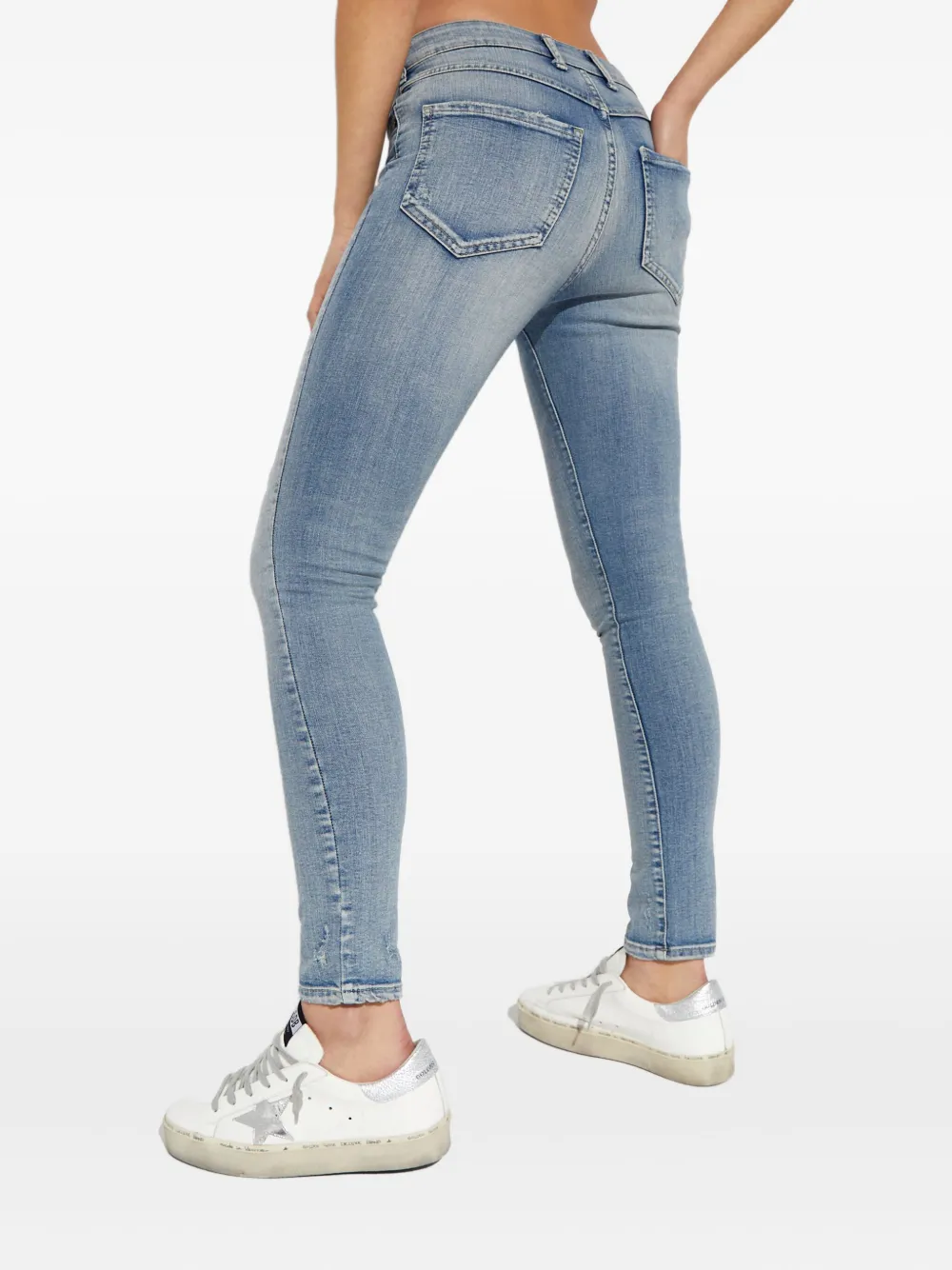 Ser.o.ya Maya Skinny-cut Jeans In Blue