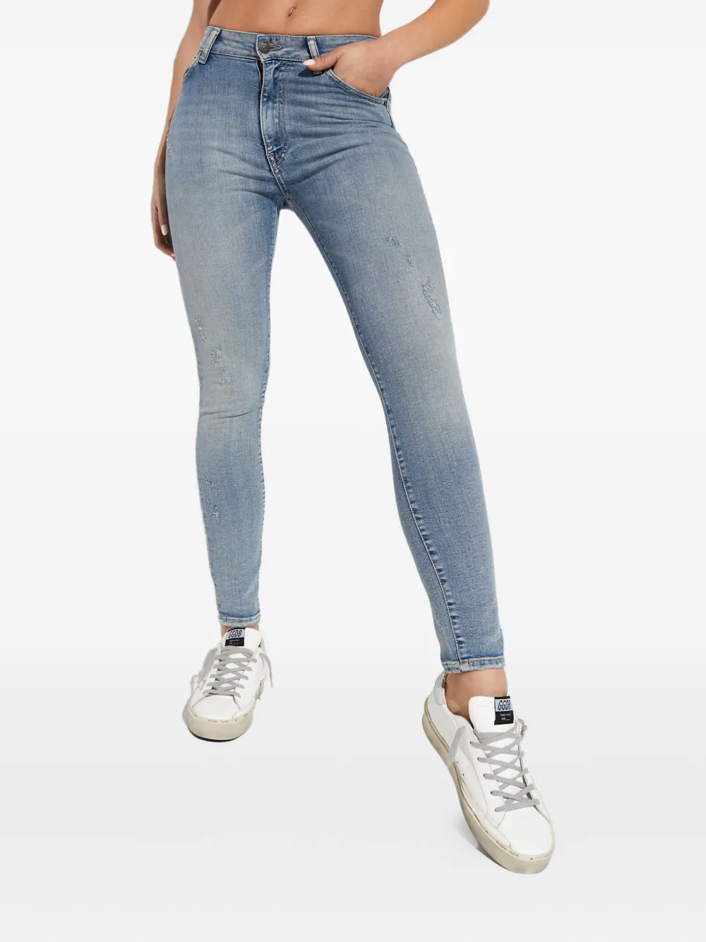Ser.o.ya Maya Skinny-cut Jeans In Blue