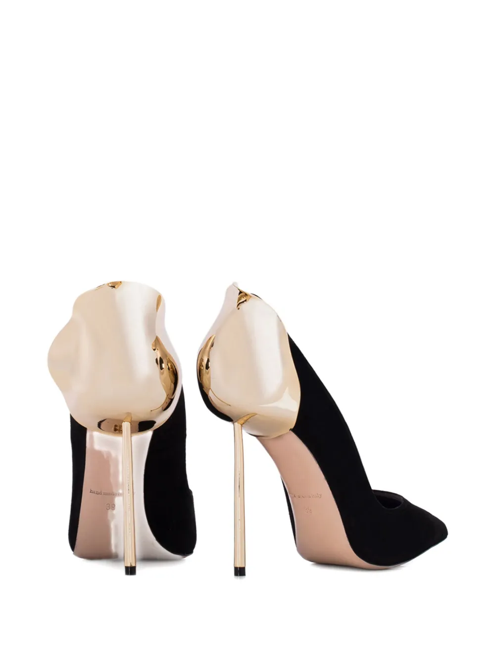 Le Silla 120mm Petalo Pointed-toe Pumps In Black